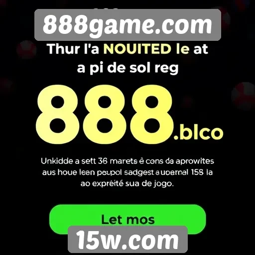 Promoções atraentes no 888game.com para novos usuários