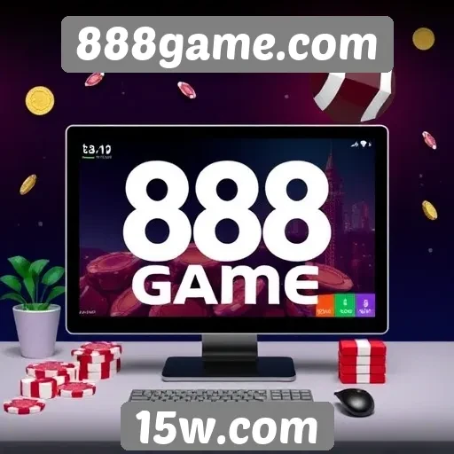 Interface e experiência do usuário em 888game.com